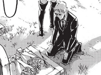 Niccolo visits Sasha's grave