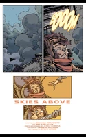 Rene on the cover of Skies Above