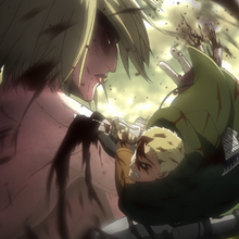 Female Titan Anime Image Gallery Attack On Titan Wiki Fandom For other uses of this name, see female titan (disambiguation). female titan anime image gallery