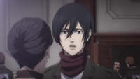 Mikasa declines Kiyomi's request