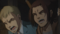 Falco and Gabi yell for Reiner