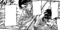 Levi tries to get Mikasa to focus