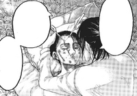 Hange tends to Levi