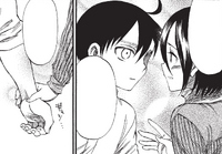 Mikasa asks Eren to train with her