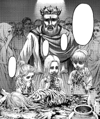 Ymir's corpse was forcibly cannibalized by her daughters