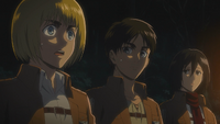 Armin realises that Eren could seal up Wall Maria