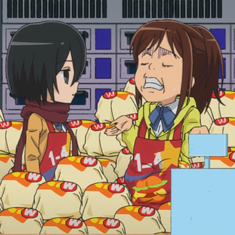 Sasha Braus Junior High Anime Attack On Titan Wiki Fandom With tenor, maker of gif keyboard, add popular sasha attack on titan animated gifs to your conversations. sasha braus junior high anime