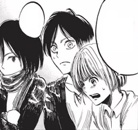 Armin also decides to join the Survey Corps with his friends