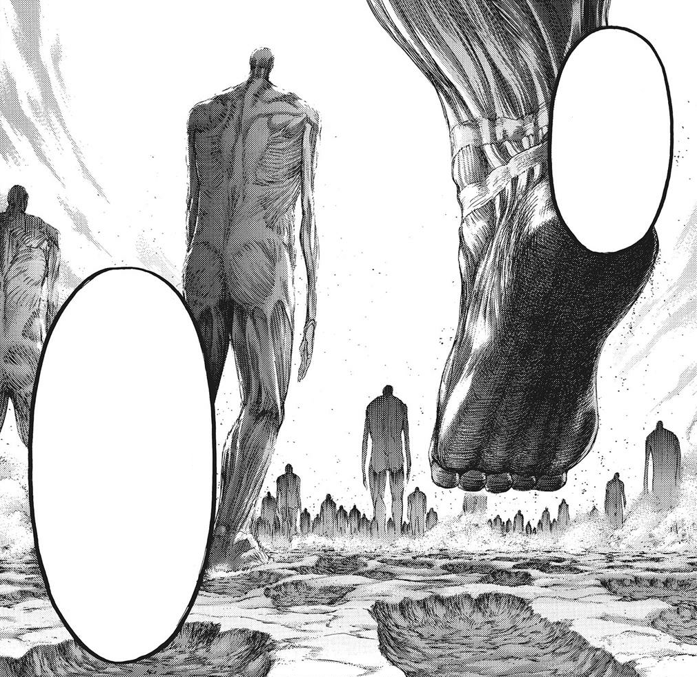Eren Show Full Power of Founding Titan to Destrol All Human - SNK