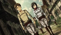 ErenMikasaDurchShiganshina