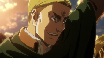 Erwin Smith Anime Attack On Titan Wiki Fandom Download, nonton, dan streaming anime sub indo resolusi 240p, 360p, 480p, & 720p format mp4 serta mkv lengkap beserta batch. erwin smith anime attack on titan