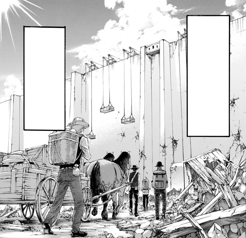 R. on X: Grisha inherits the Attack Titan and starts his mission. In the  year 832 he is found outside wall Maria in front of the gates of  Shiganshina by Scout Commander