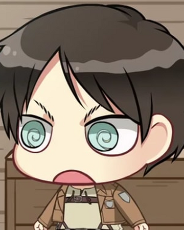 Eren Jaeger Chibi Theater Attack On Titan Wiki Fandom If you love these adorable character stickers, you can make a request for more!! eren jaeger chibi theater attack on