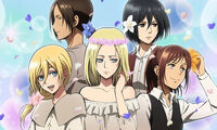 Ymir with her female comrades