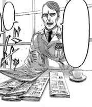 Calvi ist unzufrieden in einer Militärversammlung