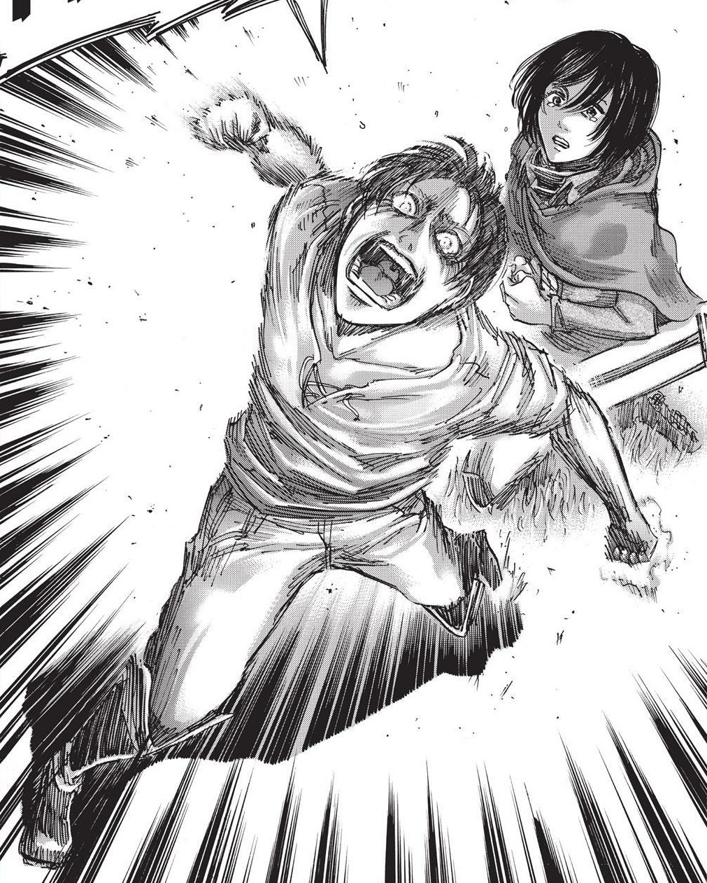 attack on titan manga eren