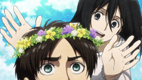 Eren and Mikasa play together