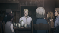 Reiner having dinner with his family