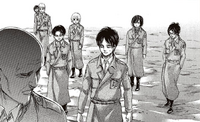 Some Survey Corps members visit Shadis