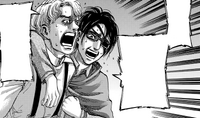 Hange holds Niccolo hostage