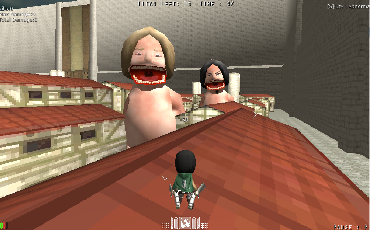Attack On Titan Tribute Game (Web Browser)