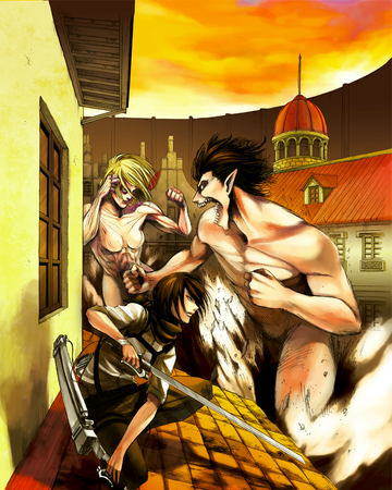 The Female Titan Arc Attack On Titan Wiki Fandom See more ideas about titans, female titan, attack on titan. the female titan arc attack on titan
