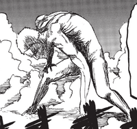 The Armored Titan after smashing the Wall