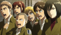 Squad Levi is surprised by Levi's reaction