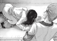 Galliard encounters Pieck crawling on all fours