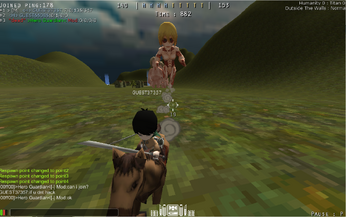 Let's Play Attack on Titan Tribute Game in Browser / Client Online