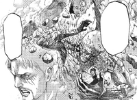 Reiner's armor is stripped from his Titan