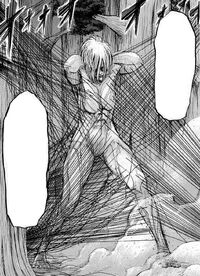 The Female Titan is captured