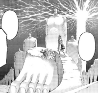 Ymir building the Wall Titans for Karl Fritz