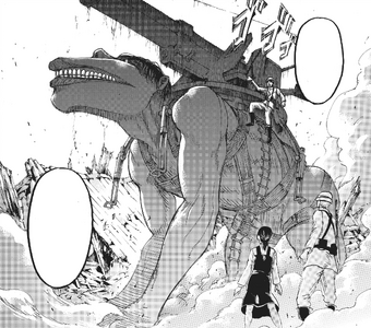 Cart Titan Attack On Titan Wiki Fandom (full color porco's sacrifice) zeke & eren vs reiner, jaws & cart titan (marley) full fight english disclaimer: cart titan attack on titan wiki fandom