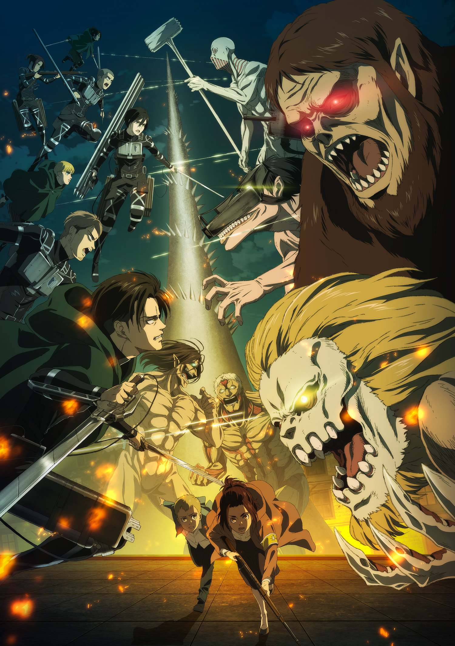 Will the Attack on Titan Anime ending change from the manga? - Spiel Anime