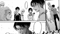 Levi is forced to allow Historia to participate