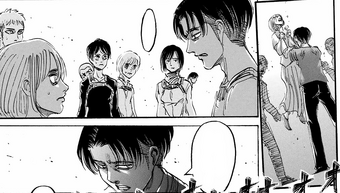 Levi Ackerman Attack On Titan Wiki Fandom In the process, the captain ends up with a little treat of his own. levi ackerman attack on titan wiki