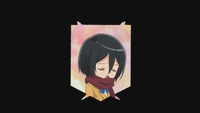 Mikasa is tired