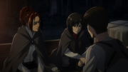 Mikasa talks about the Ackermanns