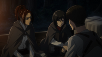 Mikasa talks about the Ackermanns