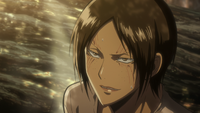 Ymir figures out Reiner's split personality