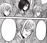 Rico tells Mikasa that lying would not do good