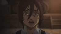 Gabi is shocked by Pieck's apparent treachery