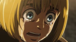 Armin traumatizzato piange ep39
