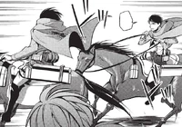 Levi stops Sayram