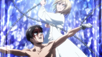 Eren is partially freed by Historia