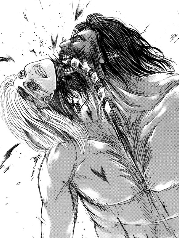 Grisha vs Frieda #attackontitan #shingekinokyojin #aot #snk #shingeki  #kyojin #titan #進撃の巨人 #anime #mappa