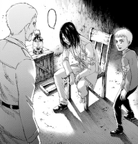 Reiner and Eren reunite