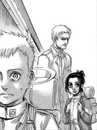 Falco looks away from Reiner