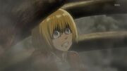 Armin i Eren jako tytan